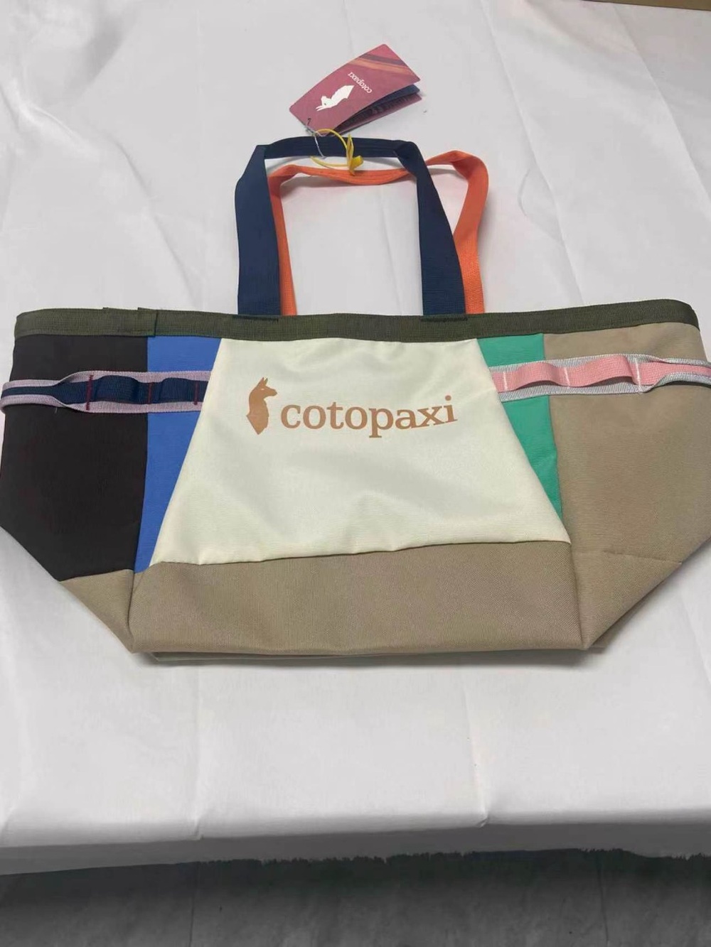 Cotopaxi Multi-Color Canvas Tote Bag